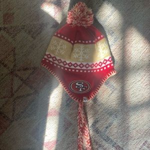 Forty Niner Winter Pompom Beanie